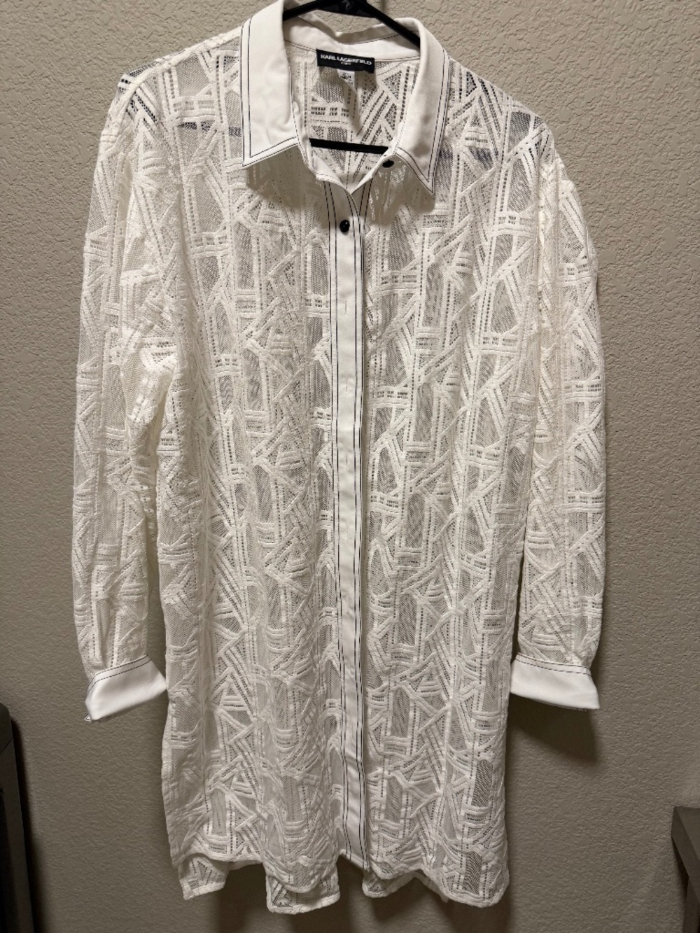 Karl Lagerfeld long top